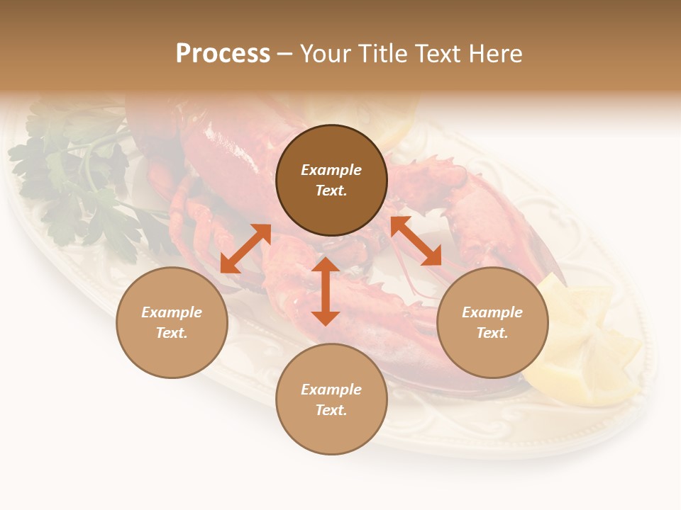 Shell Gourmet Dinner PowerPoint Template