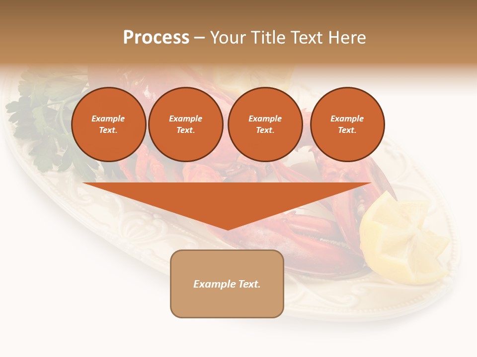 Shell Gourmet Dinner PowerPoint Template