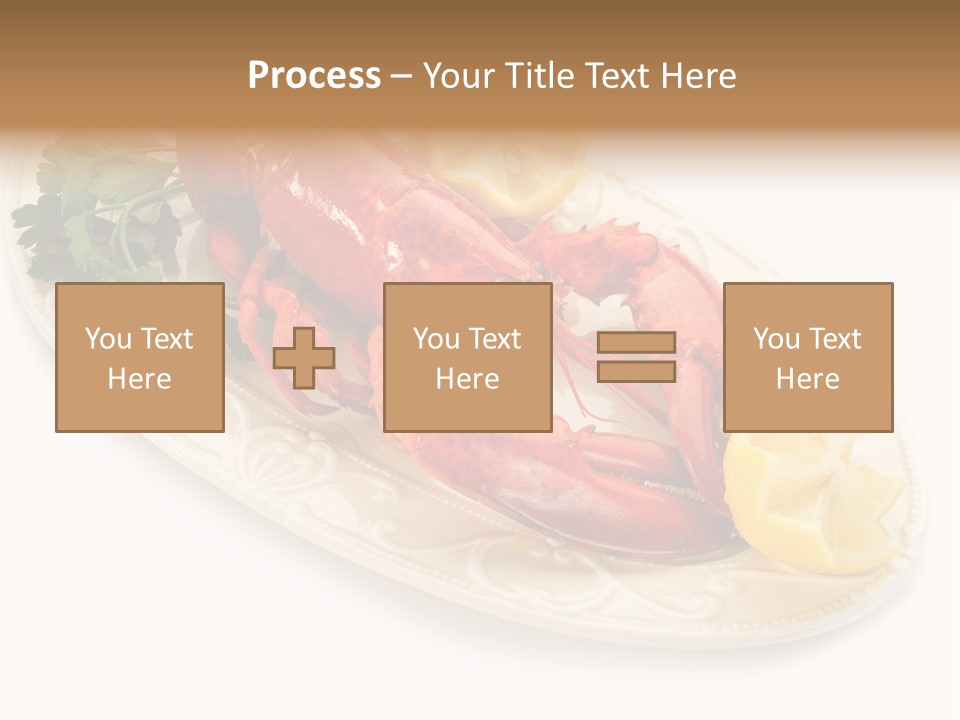 Shell Gourmet Dinner PowerPoint Template