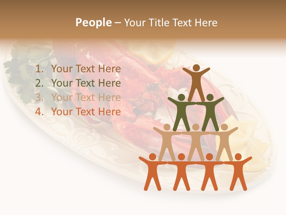 Shell Gourmet Dinner PowerPoint Template