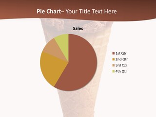 Glacue Ice Cream Sweet Food PowerPoint Template