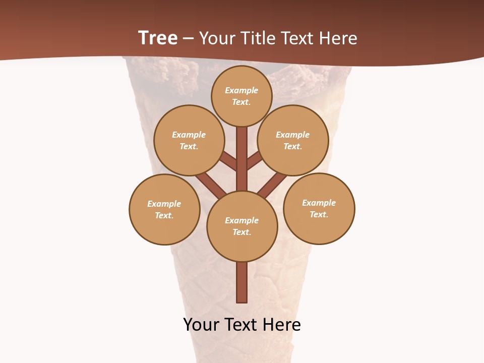 Glacue Ice Cream Sweet Food PowerPoint Template