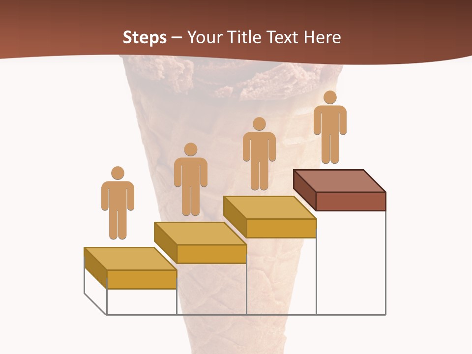 Glacue Ice Cream Sweet Food PowerPoint Template