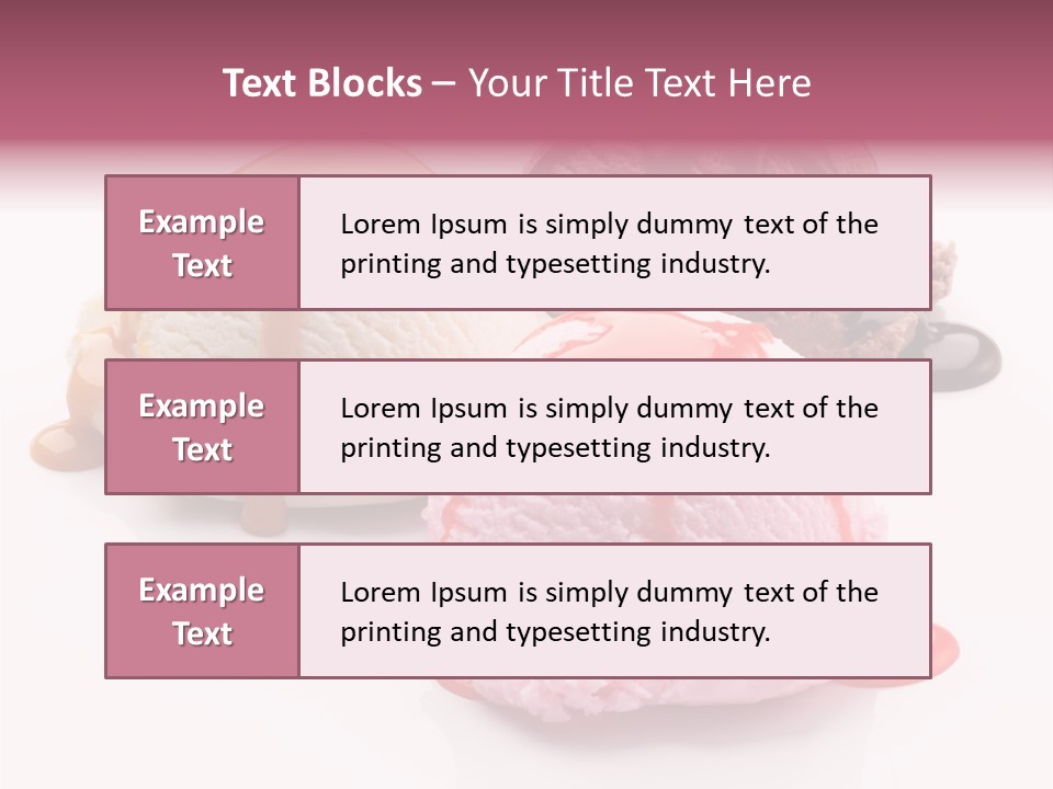 White Background Syrup Sauce PowerPoint Template