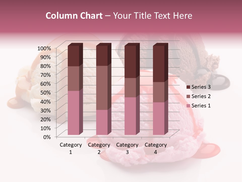 White Background Syrup Sauce PowerPoint Template