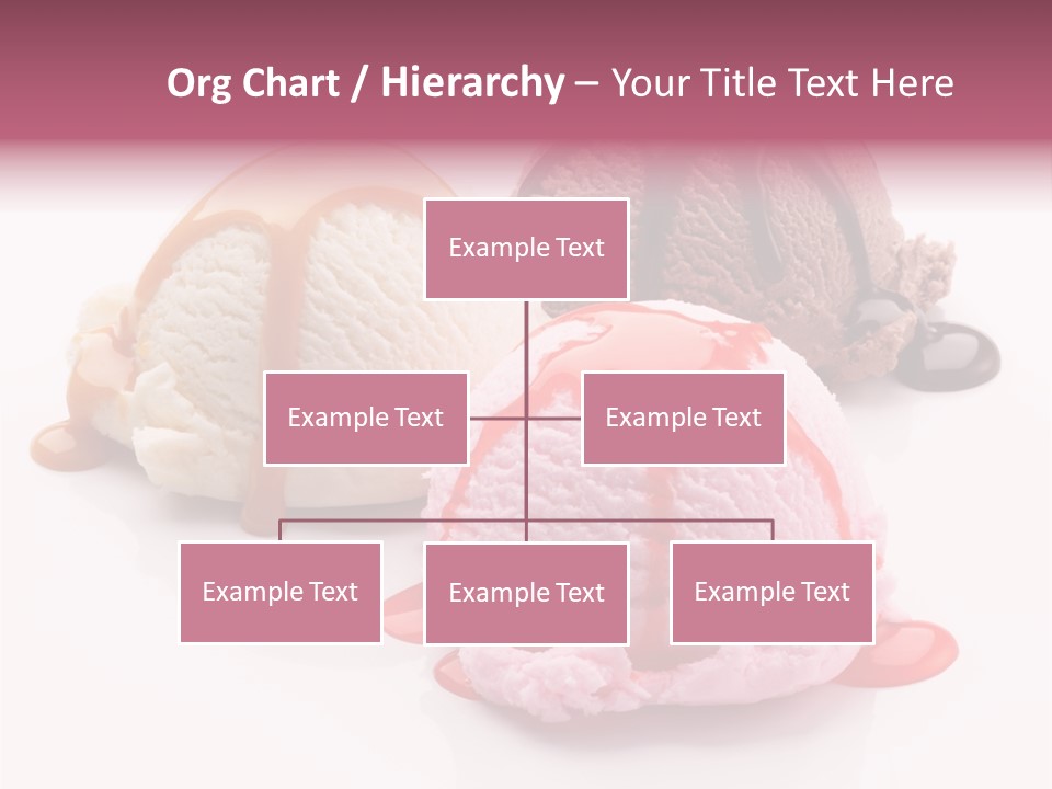White Background Syrup Sauce PowerPoint Template