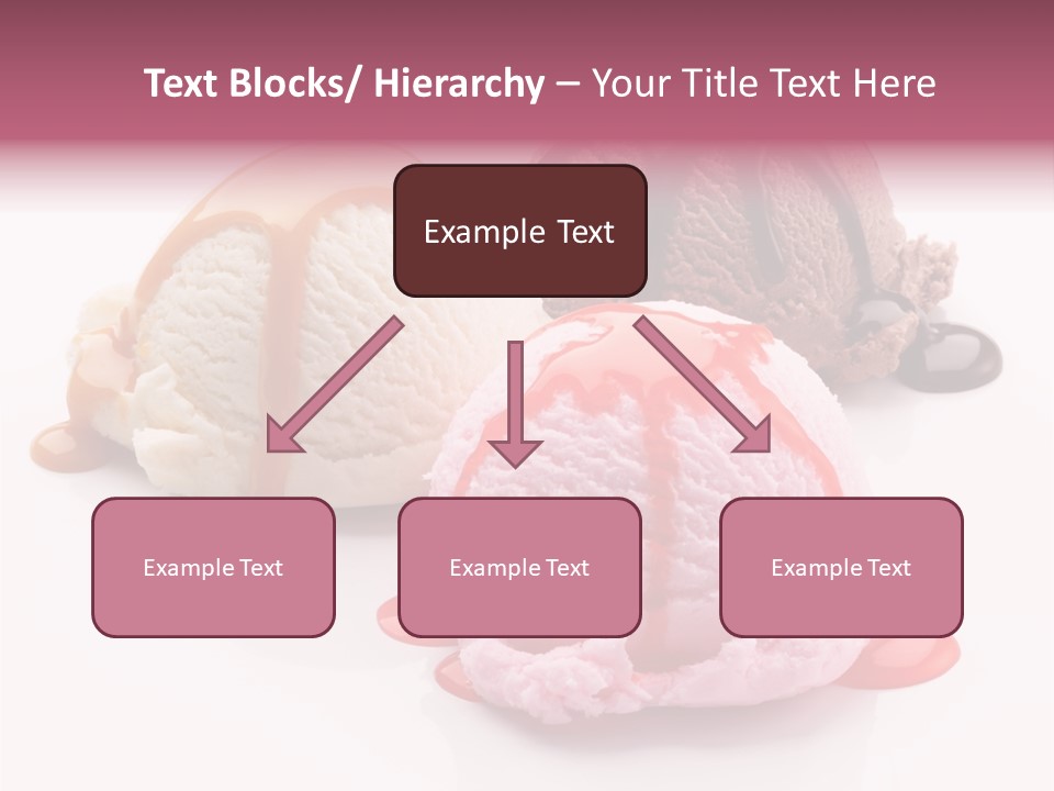 White Background Syrup Sauce PowerPoint Template