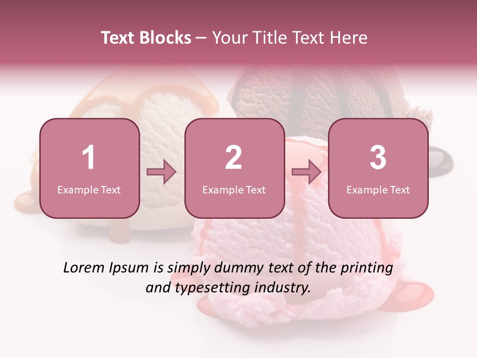 White Background Syrup Sauce PowerPoint Template
