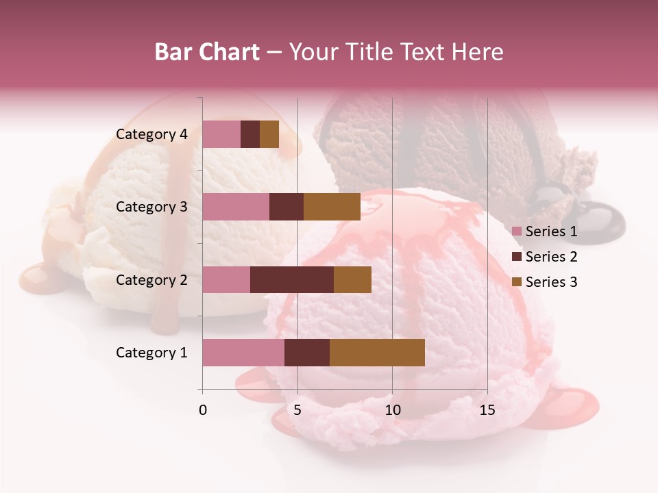 White Background Syrup Sauce PowerPoint Template