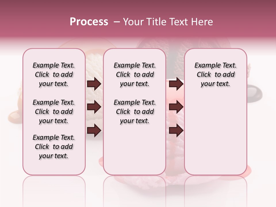 White Background Syrup Sauce PowerPoint Template