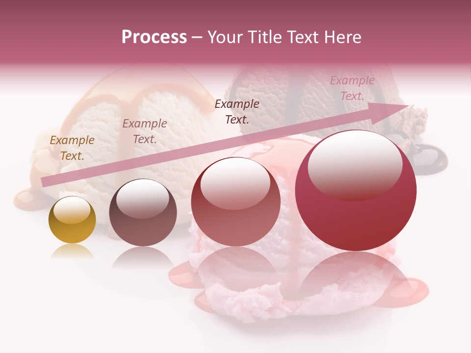 White Background Syrup Sauce PowerPoint Template