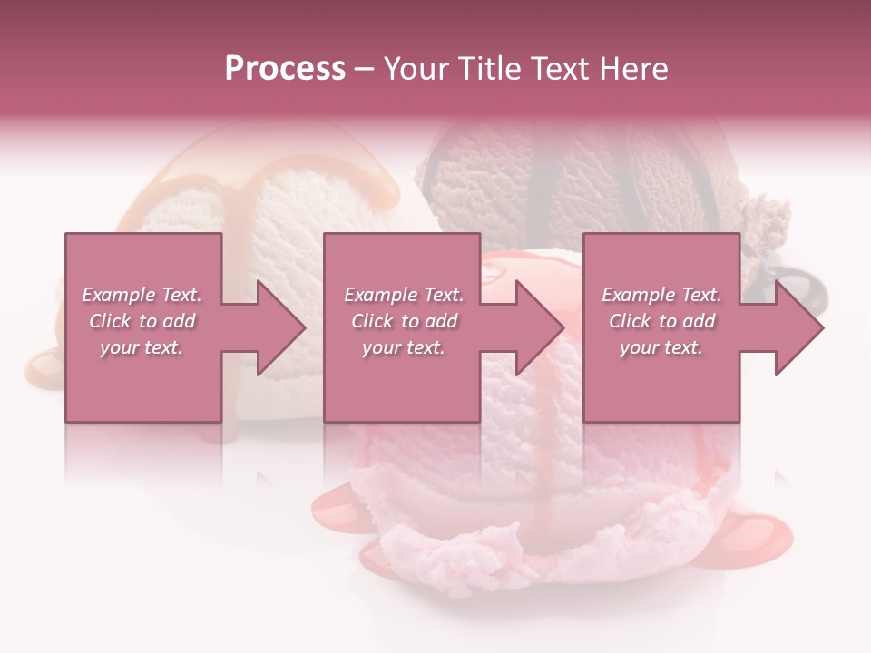 White Background Syrup Sauce PowerPoint Template