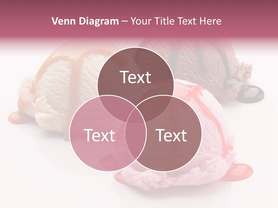 White Background Syrup Sauce PowerPoint Template