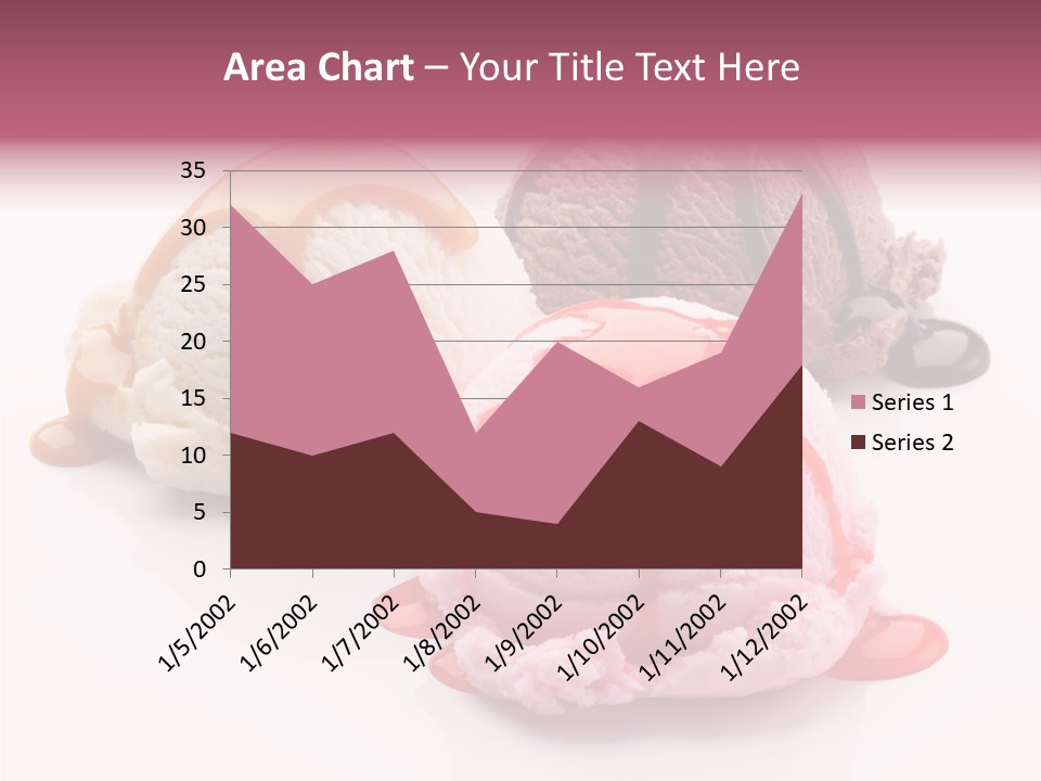 White Background Syrup Sauce PowerPoint Template