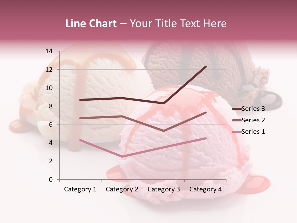 White Background Syrup Sauce PowerPoint Template
