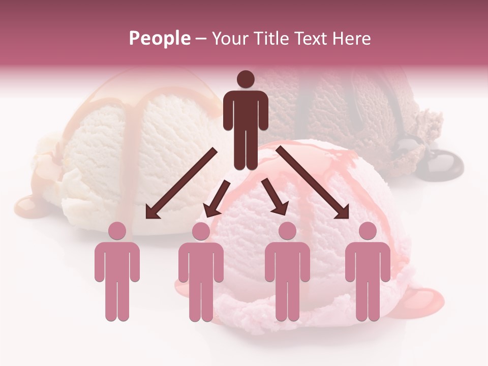 White Background Syrup Sauce PowerPoint Template