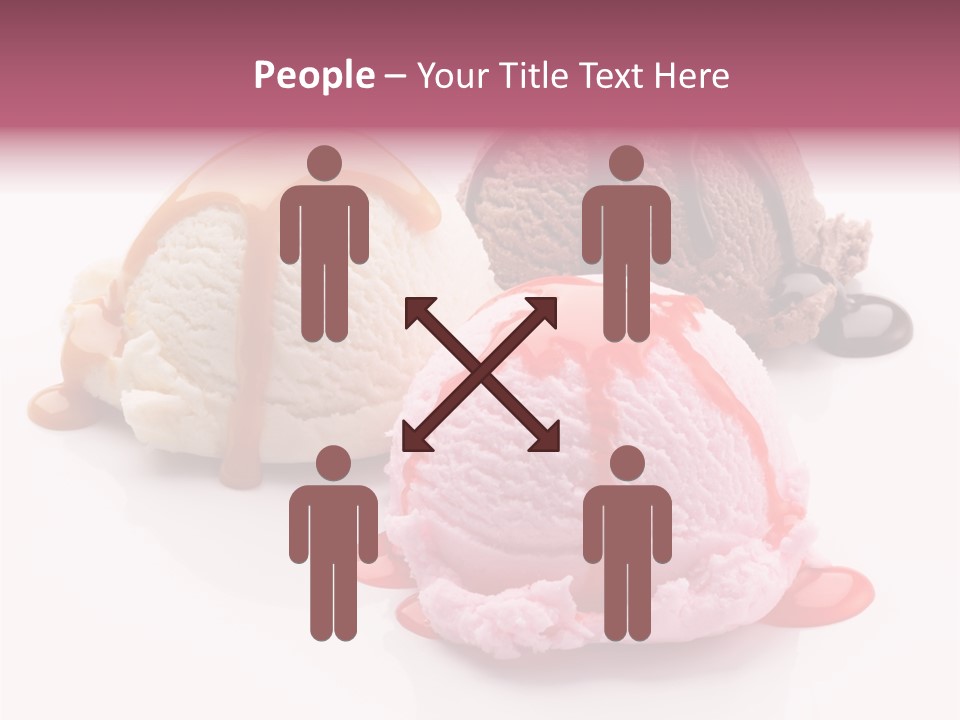 White Background Syrup Sauce PowerPoint Template