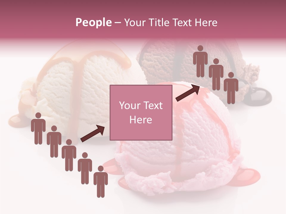 White Background Syrup Sauce PowerPoint Template