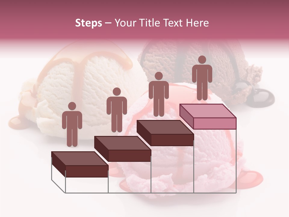 White Background Syrup Sauce PowerPoint Template