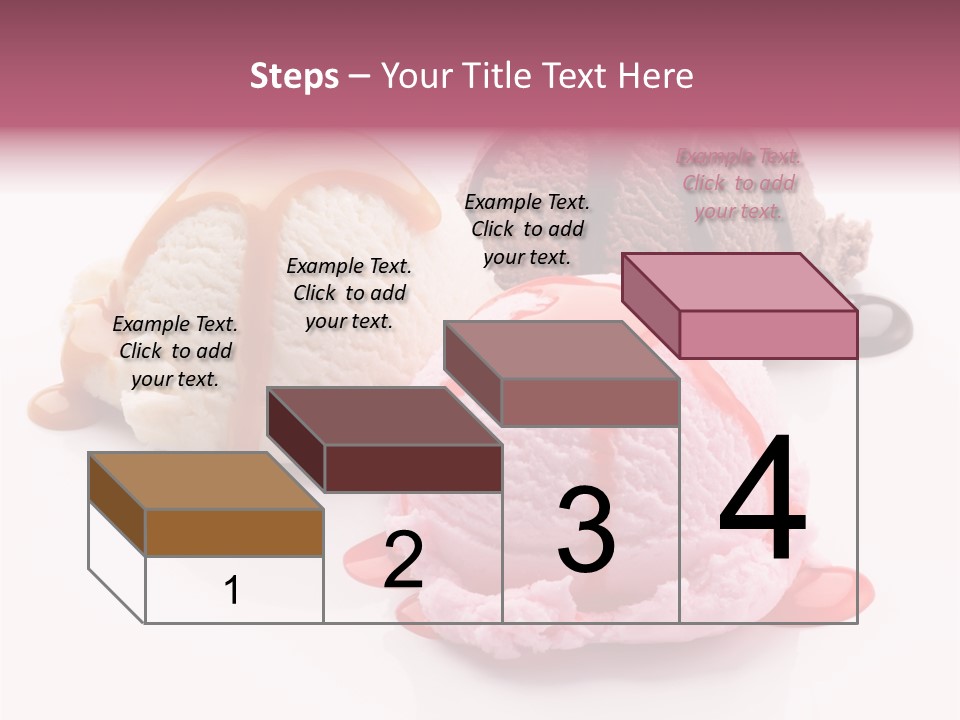 White Background Syrup Sauce PowerPoint Template