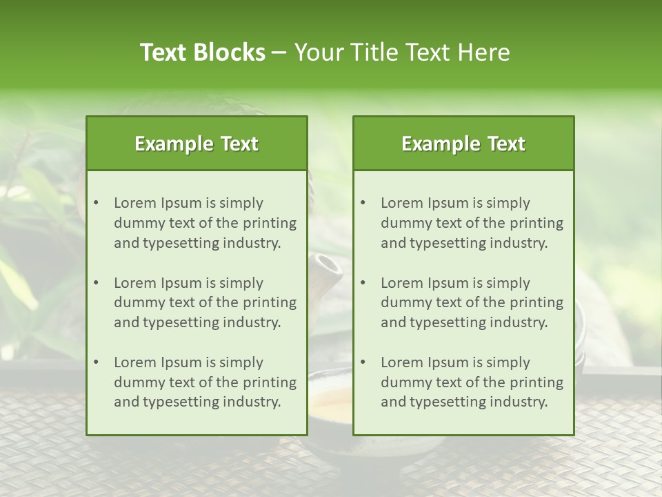 Copy Crop Japan PowerPoint Template