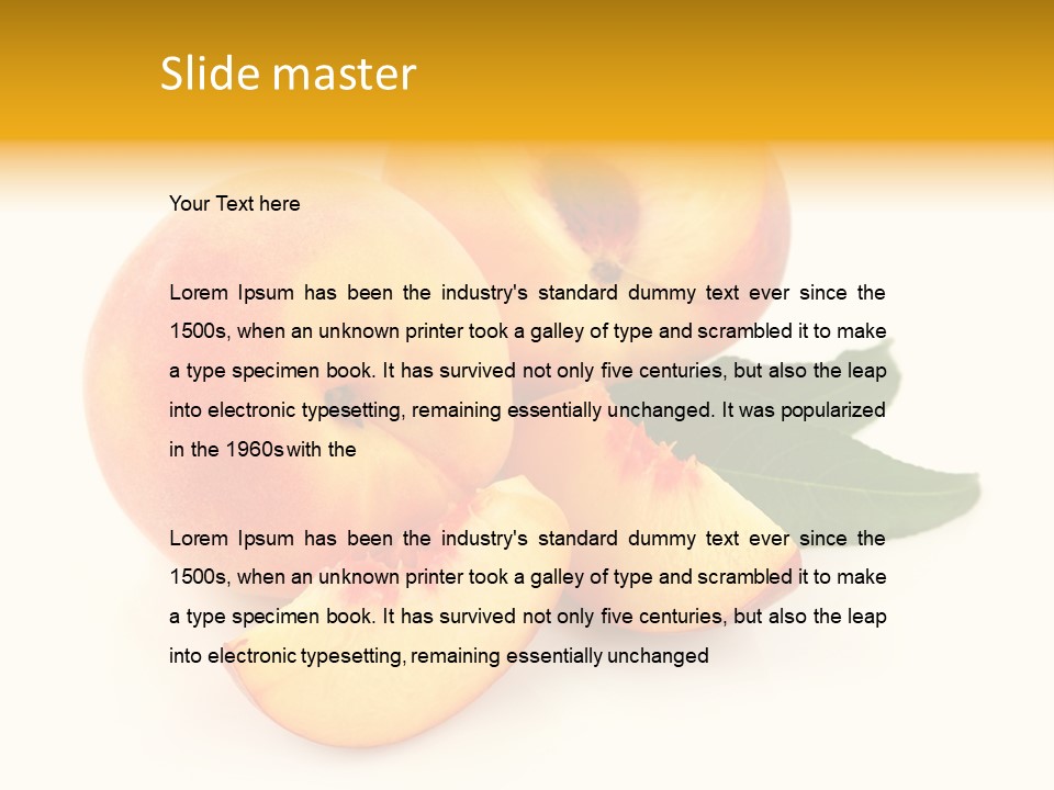 Red Healthy White PowerPoint Template