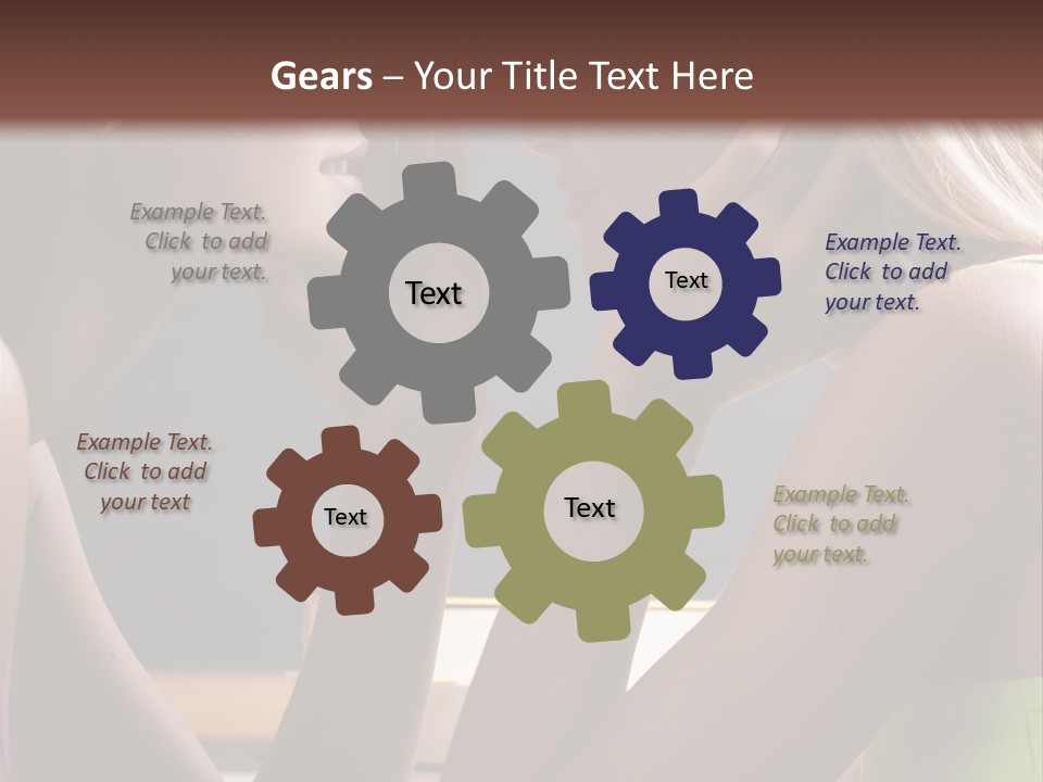 Classroom Color Image Beautiful PowerPoint Template