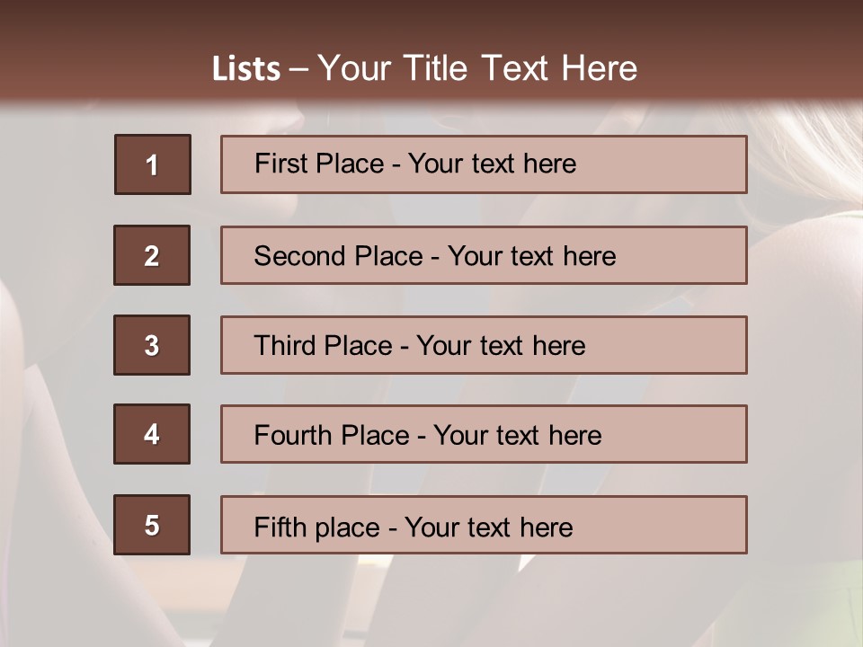 Classroom Color Image Beautiful PowerPoint Template