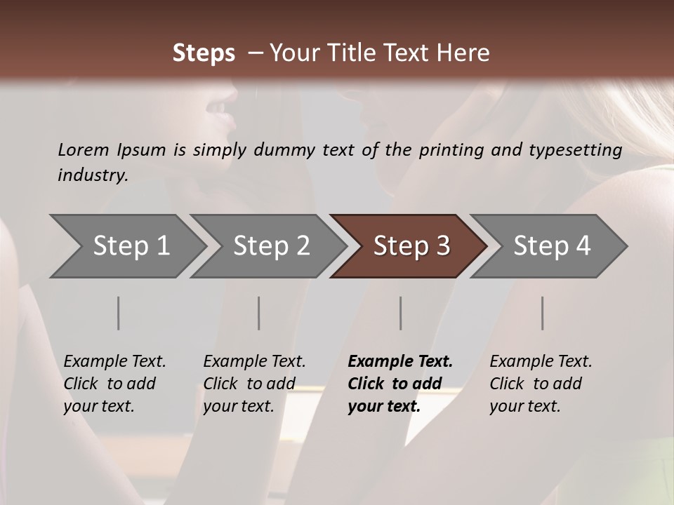 Classroom Color Image Beautiful PowerPoint Template