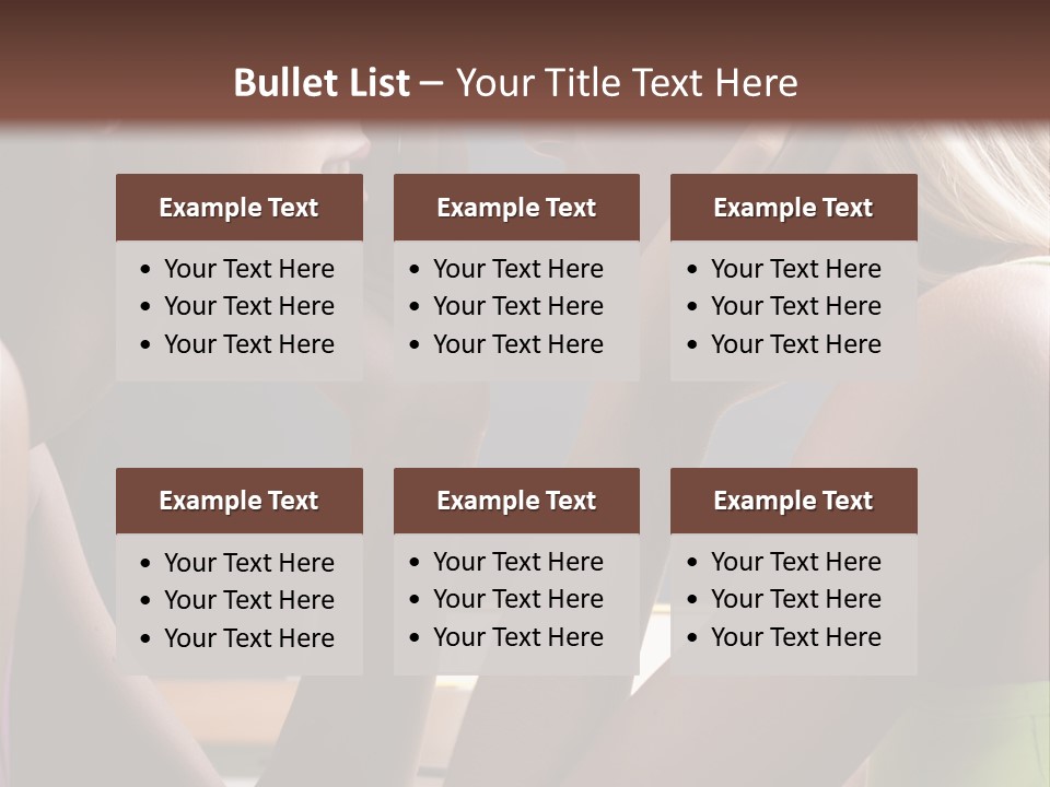 Classroom Color Image Beautiful PowerPoint Template