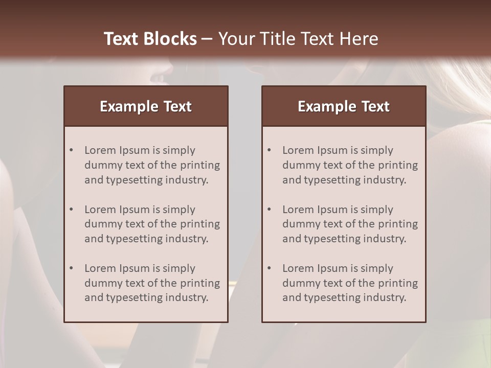 Classroom Color Image Beautiful PowerPoint Template