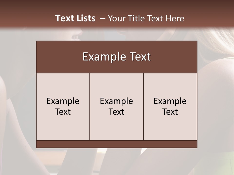 Classroom Color Image Beautiful PowerPoint Template