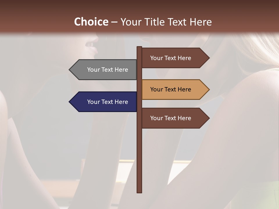 Classroom Color Image Beautiful PowerPoint Template