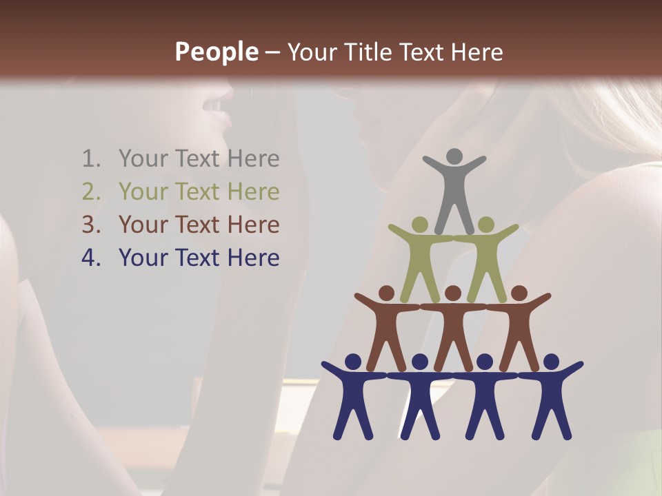 Classroom Color Image Beautiful PowerPoint Template