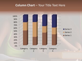 Chatting School Books Two People PowerPoint Template