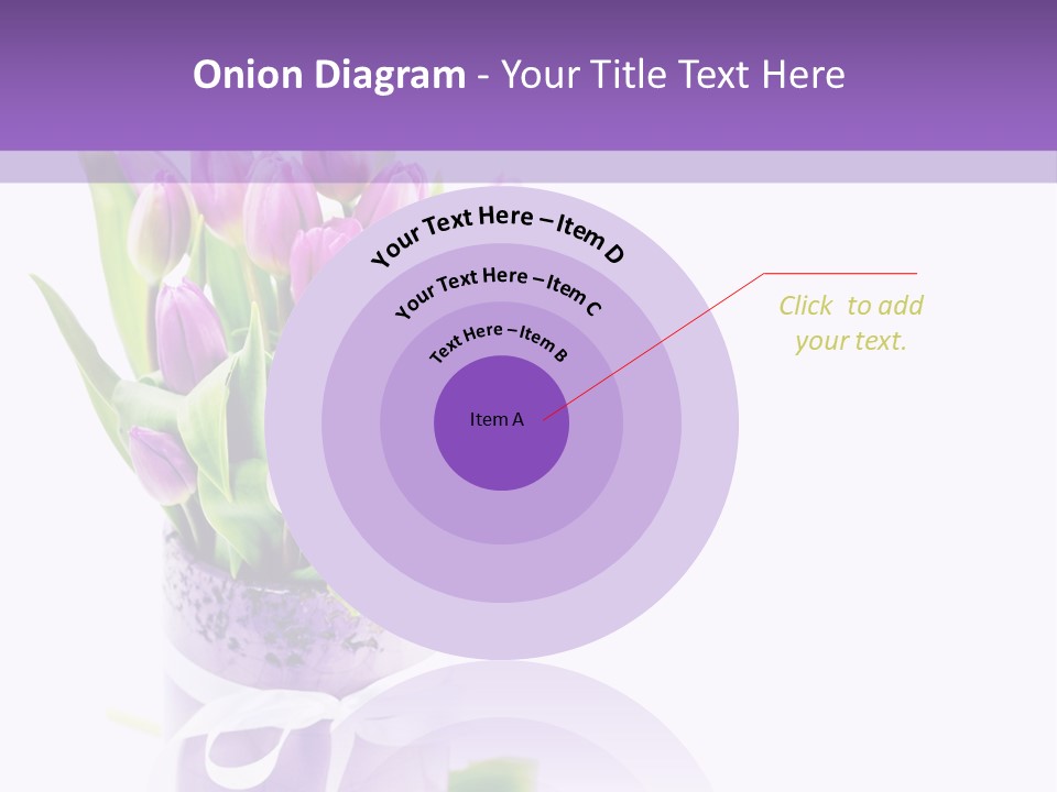 Bouquet Holiday Date PowerPoint Template