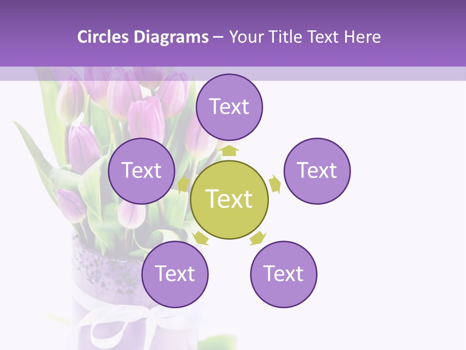 Bouquet Holiday Date PowerPoint Template