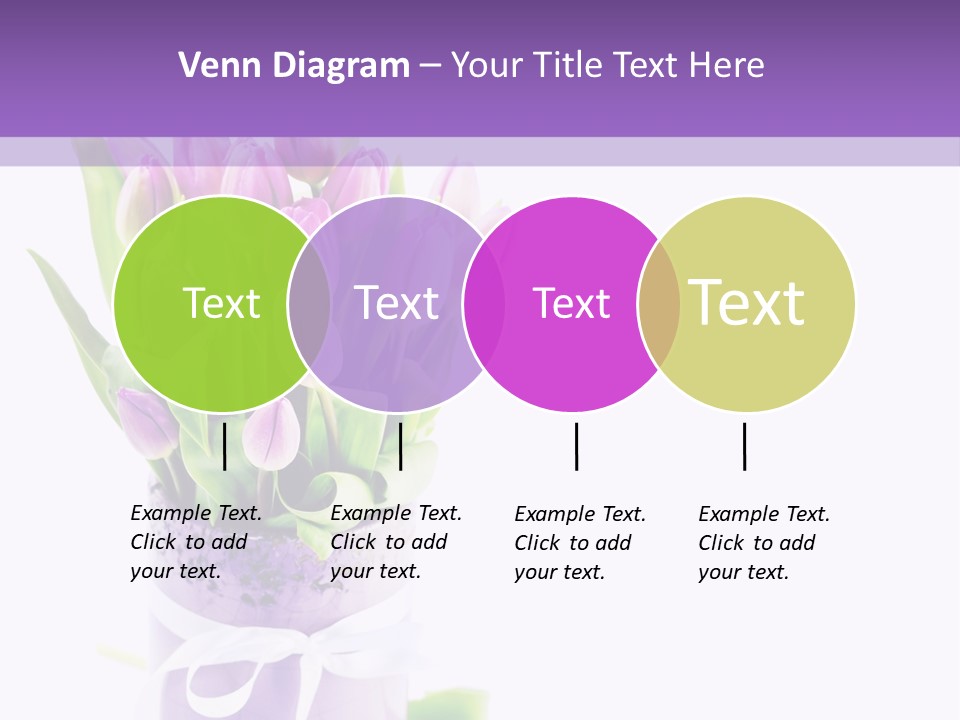 Bouquet Holiday Date PowerPoint Template