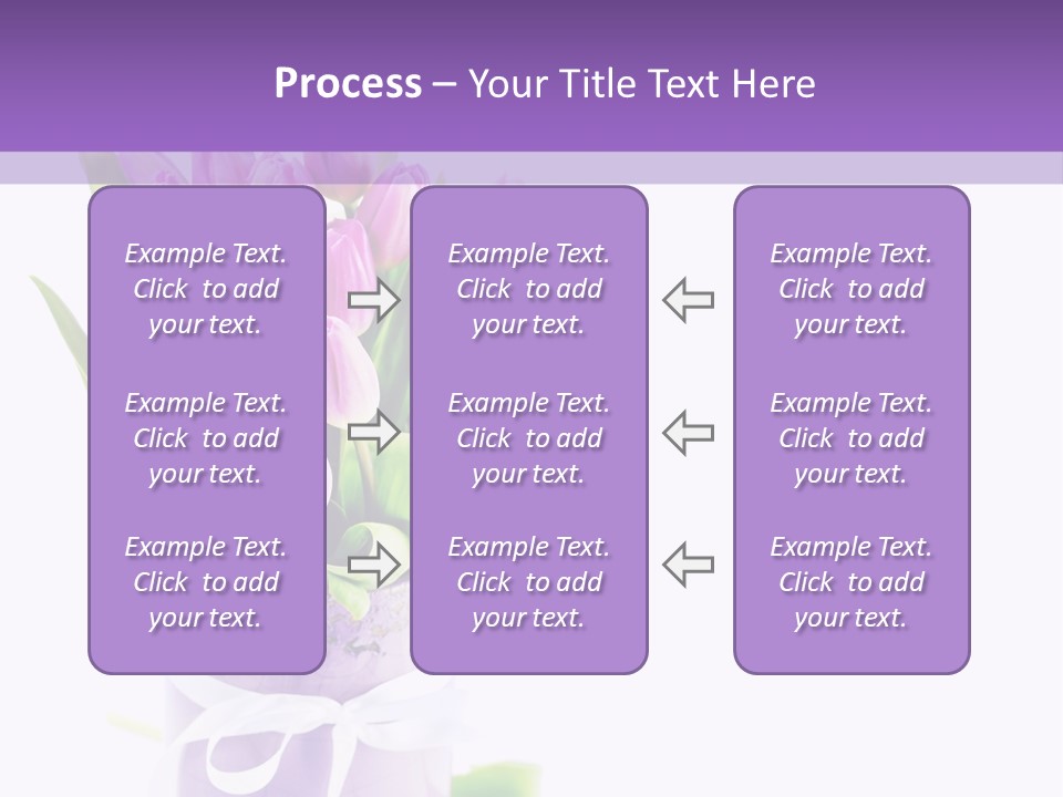 Bouquet Holiday Date PowerPoint Template