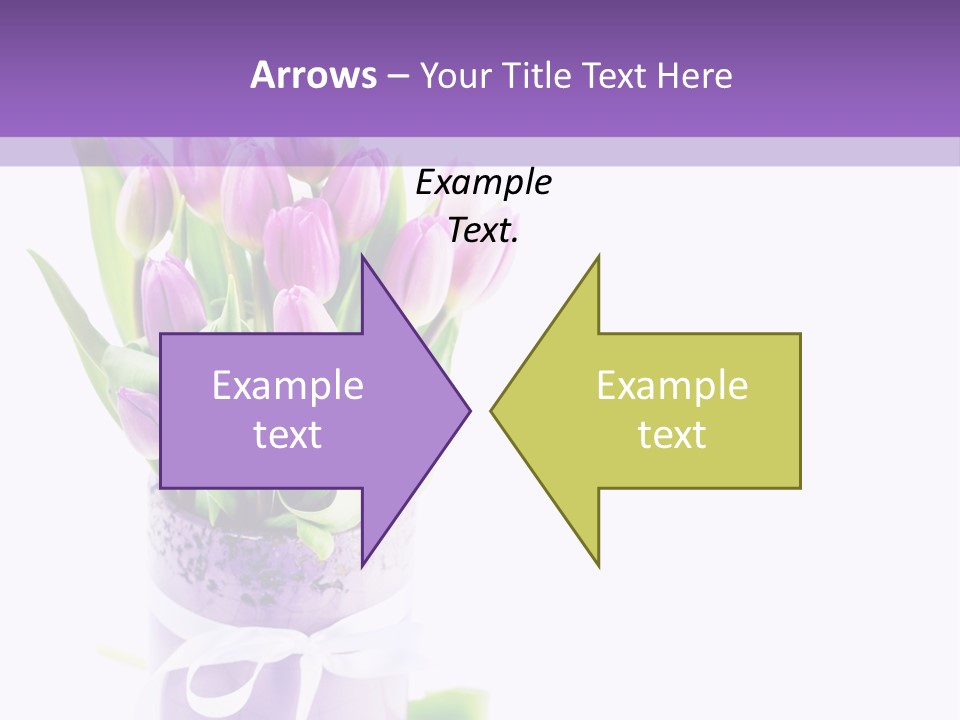 Bouquet Holiday Date PowerPoint Template