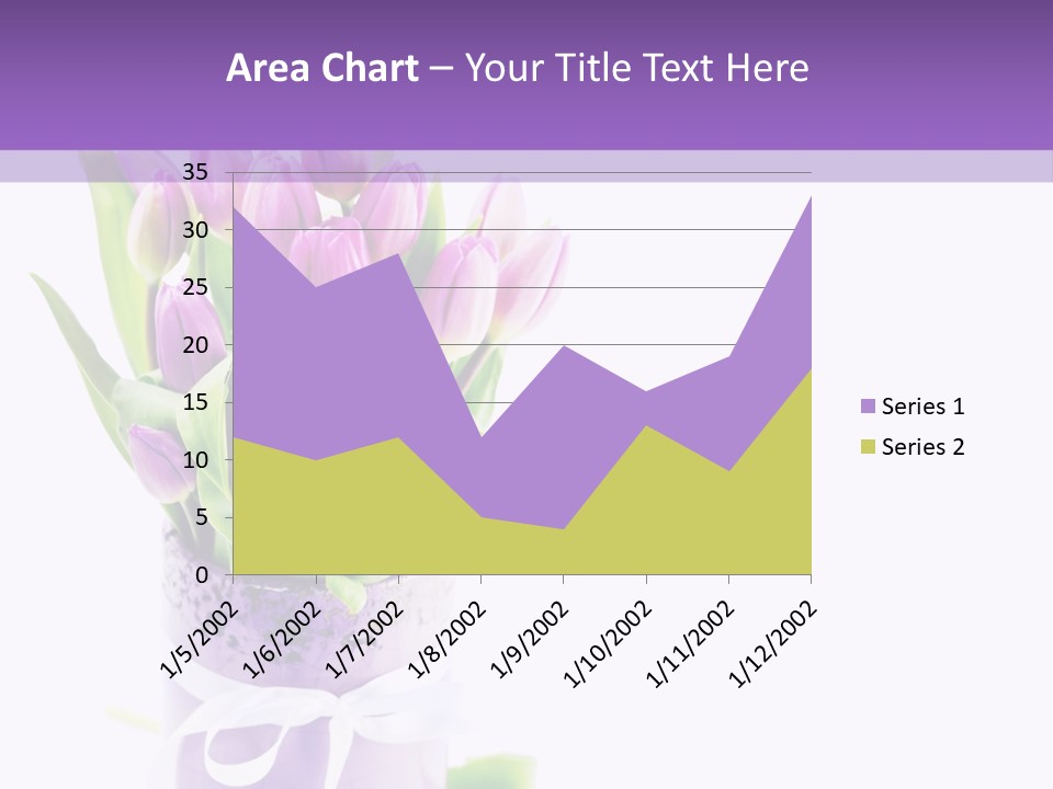 Bouquet Holiday Date PowerPoint Template