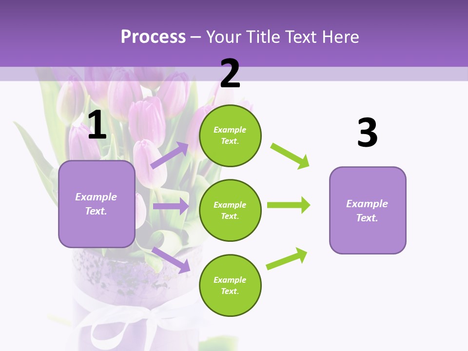 Bouquet Holiday Date PowerPoint Template