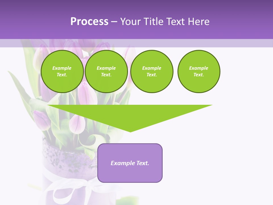 Bouquet Holiday Date PowerPoint Template