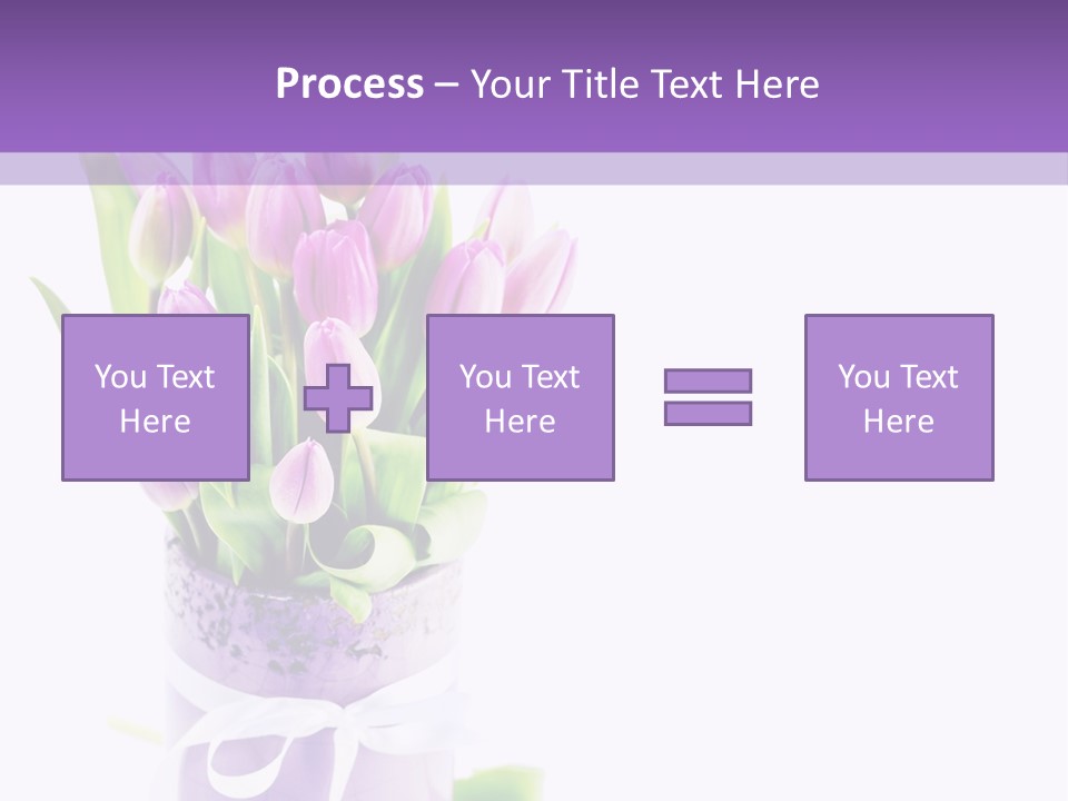 Bouquet Holiday Date PowerPoint Template