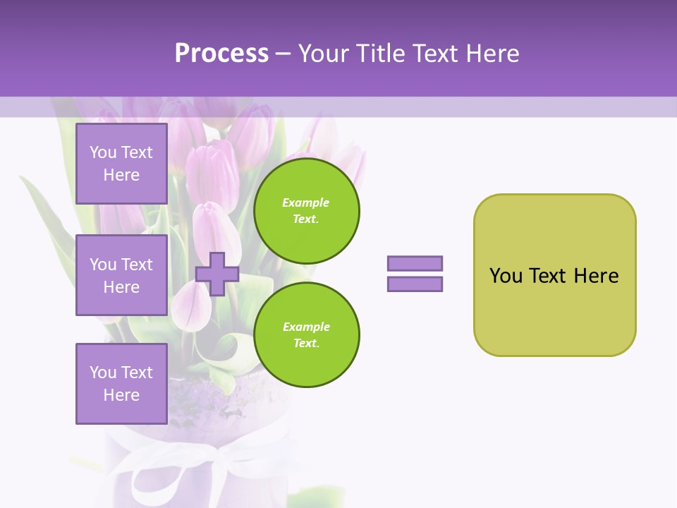 Bouquet Holiday Date PowerPoint Template