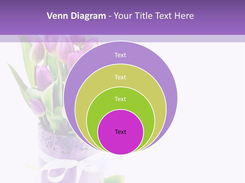 Bouquet Holiday Date PowerPoint Template
