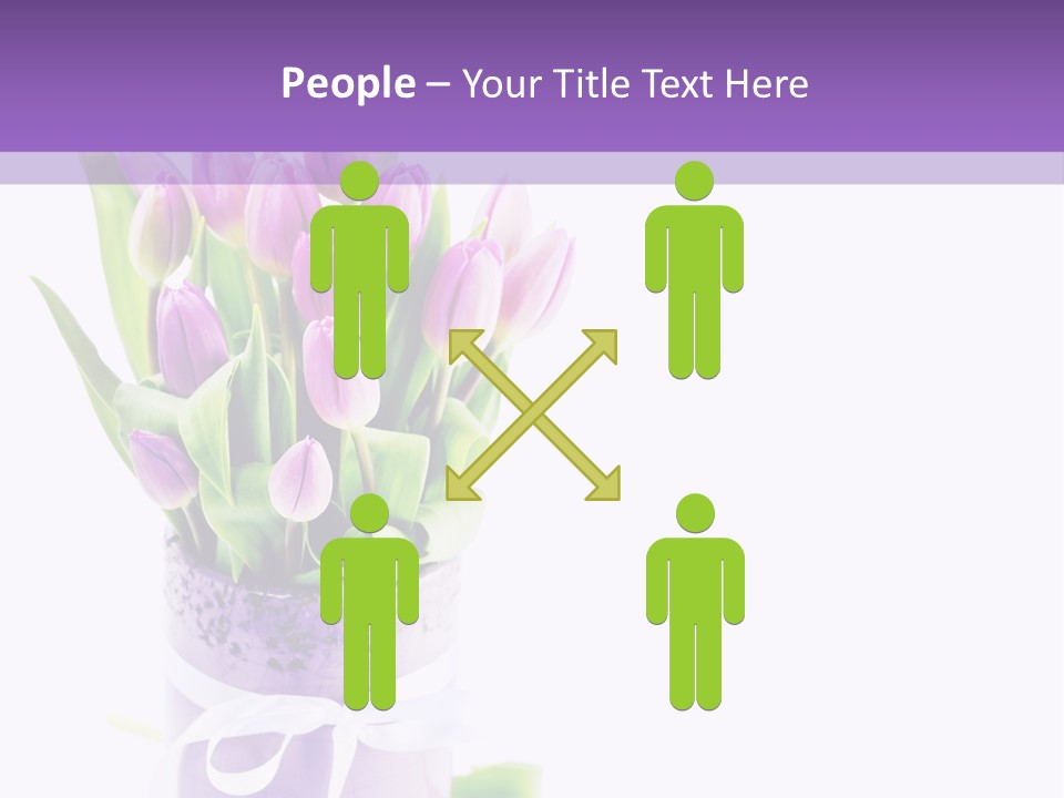 Bouquet Holiday Date PowerPoint Template