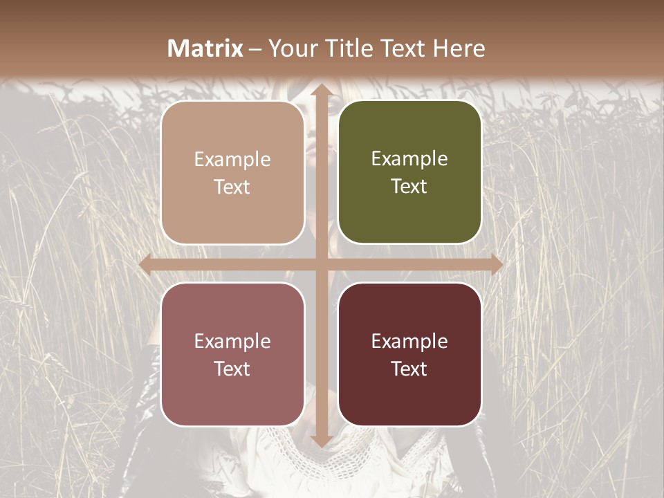 Golden Beauty  PowerPoint Template