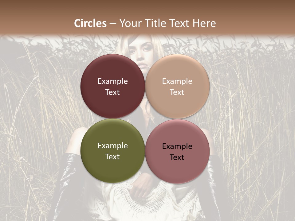 Golden Beauty  PowerPoint Template
