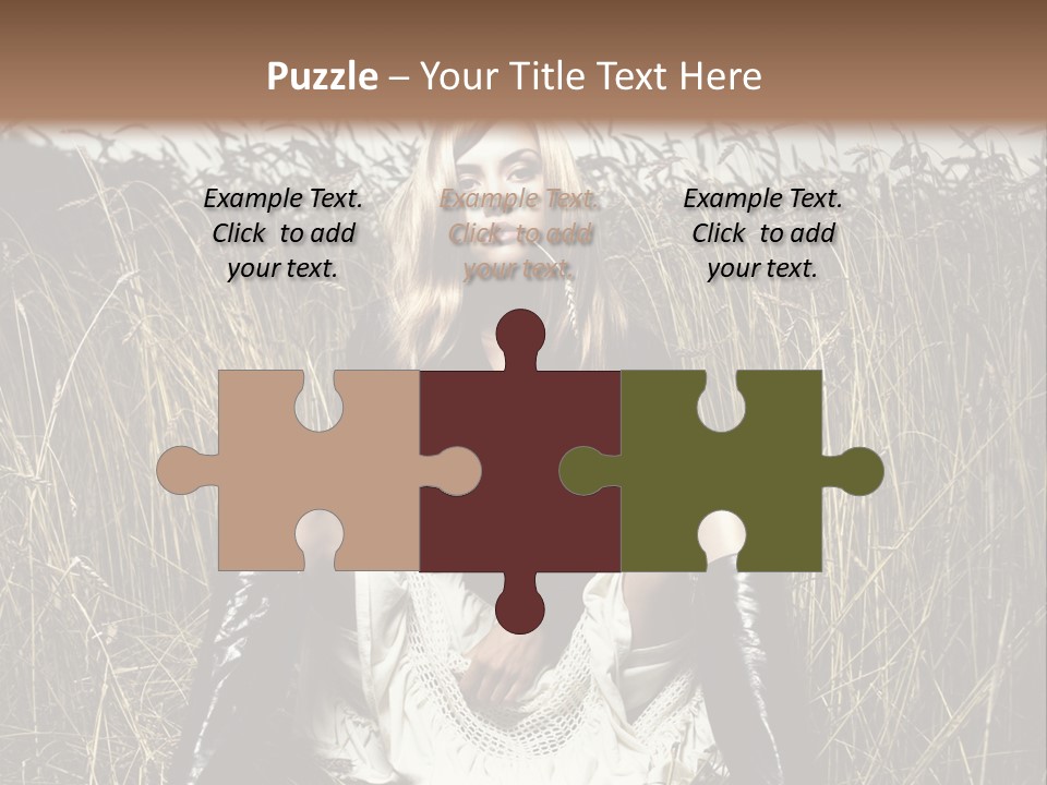 Golden Beauty  PowerPoint Template